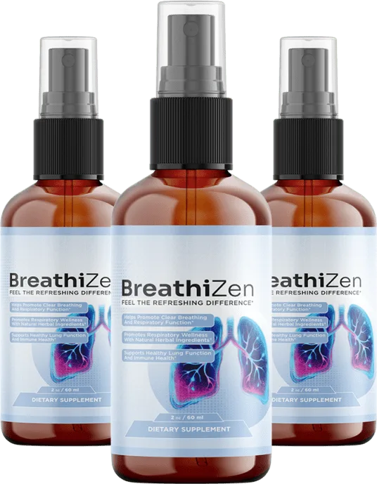 BreathiZen 3-Bottle Kit — 90-Day Respiratory Spray Supply